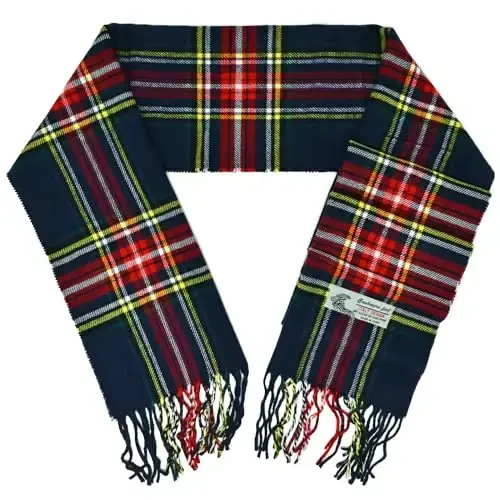 Glory Max Scottish Stewart Tartan Plaid Luxurious Winter Scarf Soft CasModazoneere Feel 72