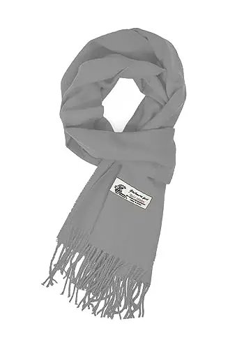 Glory Max Унисекс Однотонный Зимний Шарф CasModazoneere Мягкий Классический 183x30 см 