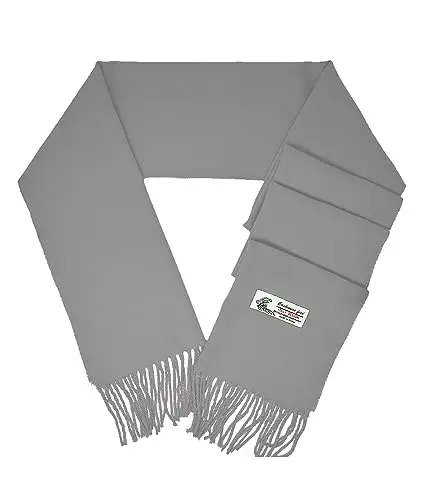 Glory Max Унисекс Однотонный Зимний Шарф CasModazoneere Мягкий Классический 183x30 см - GLORY (1)