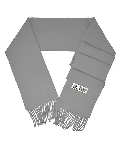 Glory Max Унисекс Однотонный Зимний Шарф CasModazoneere Мягкий Классический 183x30 см - 2