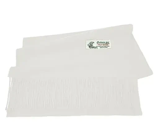 Glory Max Унисекс Однотонный Зимний Шарф CasModazoneere На Ощупь Мягкий Классический 183x30 см - 4