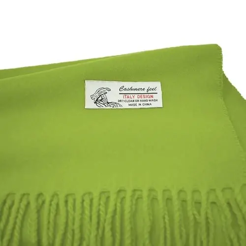 Glory Max Unisex Bir xil rangli qishki sharf CasModazoneere Feel Yumshoq Klassik 72