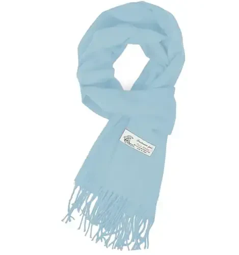 Glory Max Unisex Bir xil rangli qishki sharf CasModazoneere Yumshoq klassik 72