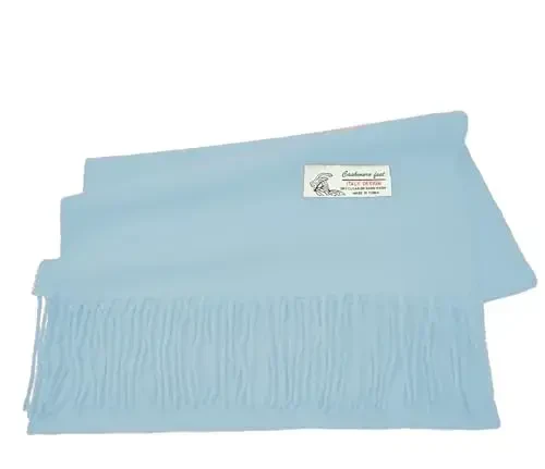 Glory Max Unisex Bir xil rangli qishki sharf CasModazoneere Yumshoq klassik 72