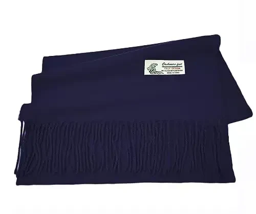 Glory Max Unisex Bir xil rangli qishki sharf CasModazoneere yumshoq klassik 72