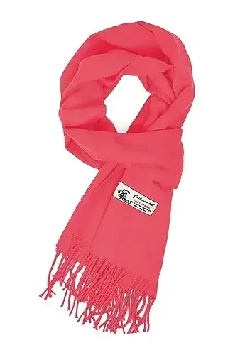 Glory Max Unisex Bir xil rangli qishki sharf CasModazoneere Yumshoq klassik 72