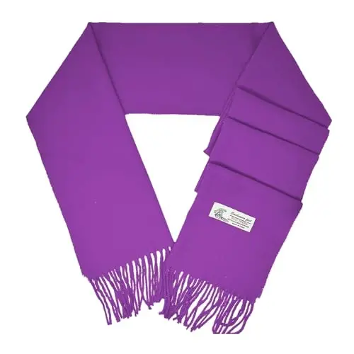 Glory Max Unisex Bir xil rangli qishki sharf CasModazoneere yumshoq klassik 72