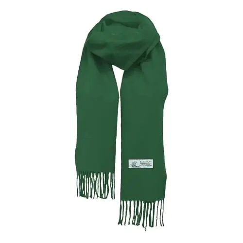 Glory Max Unisex Bir xil rangli qishki sharf CasModazoneere yumshoq klassik 72
