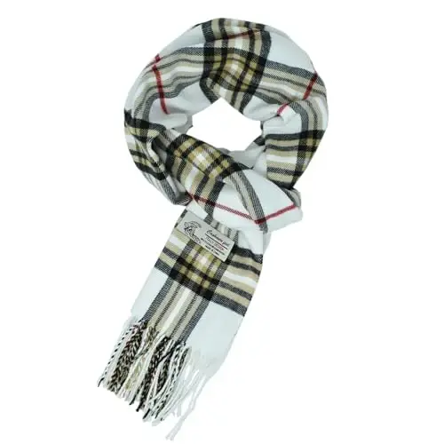 Glory Max Unisex Classic Tartan Plaid Qishki Sharf Yumshoq CasModazoneere Feel 72