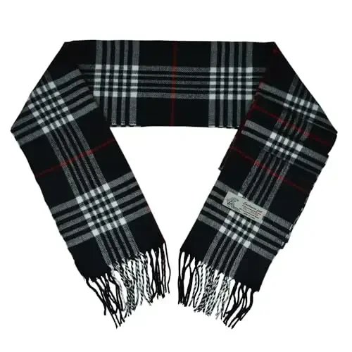 Glory Max Unisex Classic Tartan Plaid Winter Scarf Soft Cashmere Feel 72