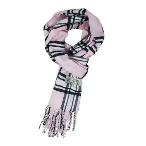 Glory Max Unisex Classic Tartan Plaid Winter Scarf Soft Cashmere Feel 72