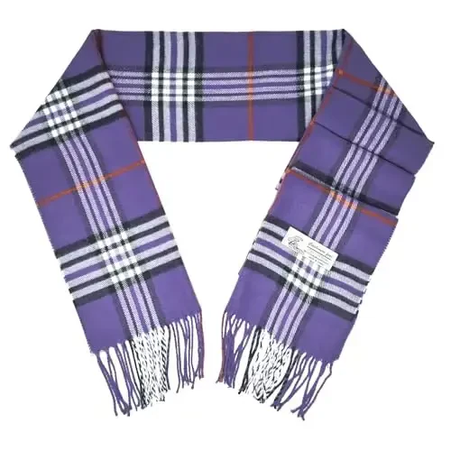 Glory Max Unisex Classic Tartan Plaid Winter Sharf Yumshoq CasModazoneere His 72