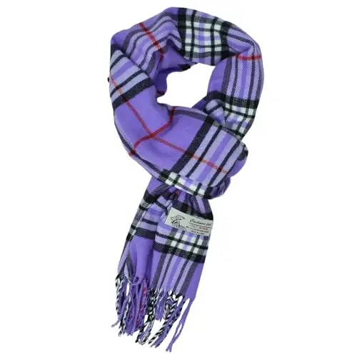 Glory Max Unisex Classic Tartan Plaid Winter Sharf Yumshoq CasModazoneere His 72