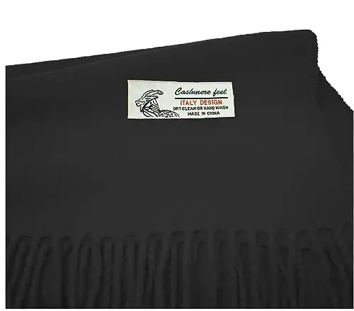 Glory Max Unisex Plain Solid Color Winter Scarf CasModazoneere Feel Soft Classic 72