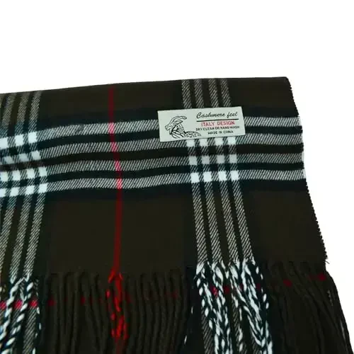 Glory Max Unisex Classic Tartan Plaid Winter Scarf Soft CasModazoneere Feel 72