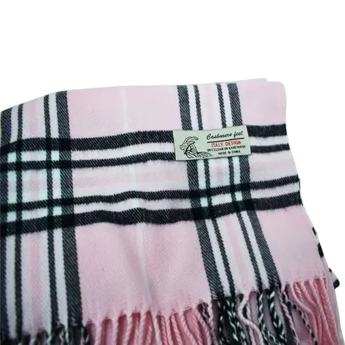 Glory Max Unisex Klassik Tartan Plaid Qishki Sharf Yumshoq CasModazoneere Feel 72