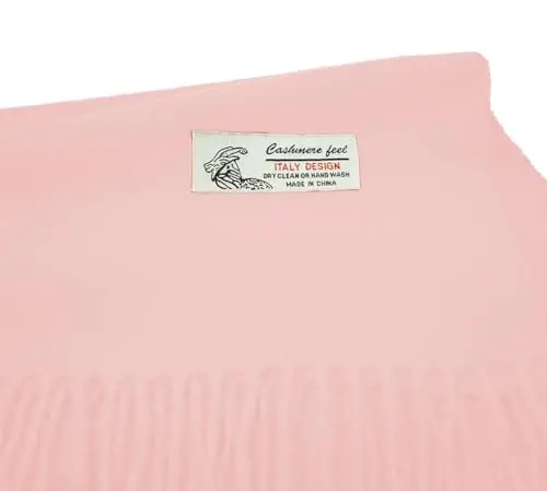 Glory Max Unisex Oddiy Qattiq Rangli Qishki Sharf CasModazoneere Yumshoq Klassik 72
