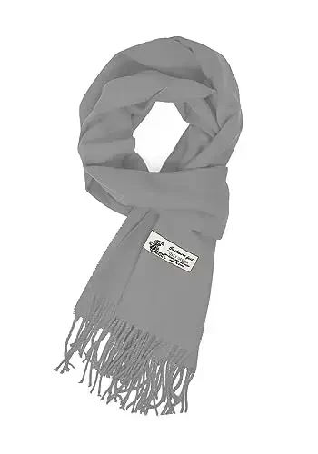 Glory Max Unisex Oddiy Qattiq Rangli Qishki Sharf CasModazoneere Yumshoq Klassik 72