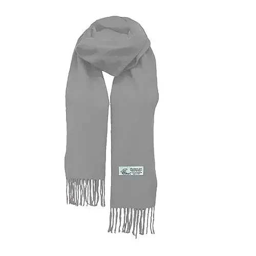 Glory Max Unisex Oddiy Qattiq Rangli Qishki Sharf CasModazoneere Yumshoq Klassik 72