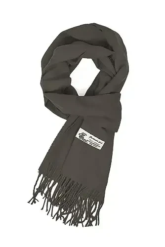 Glory Max Unisex Plain Solid Color Winter Scarf Cashmere Feel Soft Classic 72