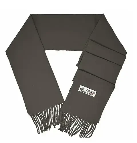 Glory Max Unisex Plain Solid Color Winter Scarf Cashmere Feel Soft Classic 72