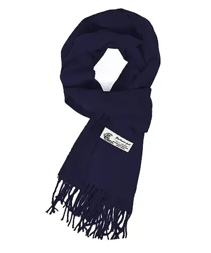 Glory Max Unisex Plain Solid Color Winter Scarf Cashmere Feel Soft Classic 72