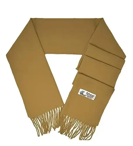 Glory Max Unisex Plain Solid Color Winter Scarf Cashmere Feel Soft Classic 72