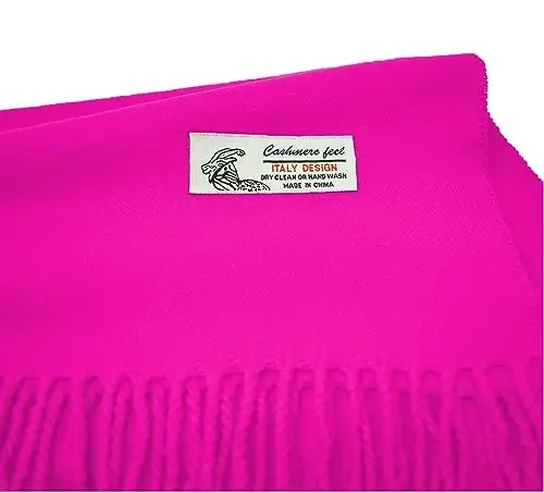 Glory Max Unisex Plain Solid Color Winter Scarf CasModazoneere Feel Soft Classic 72