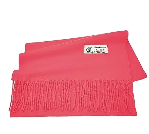 Glory Max Unisex Plain Solid Color Winter Scarf CasModazoneere Feel Soft Classic 72