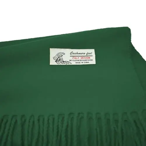 Glory Max Unisex Plain Solid Color Winter Scarf CasModazoneere Feel Soft Classic 72