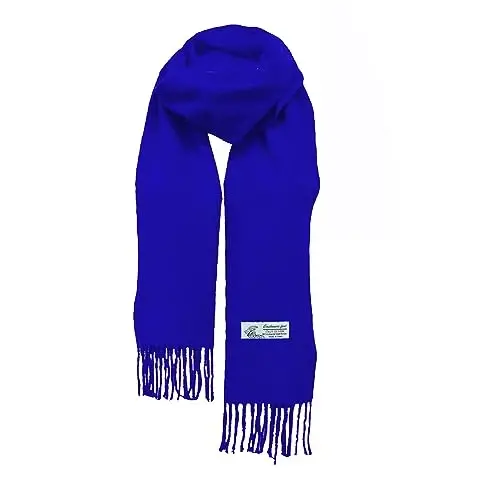 Glory Max Unisex tek rangli qattiq qishki sharf CasModazoneere yumshoq klassik 72