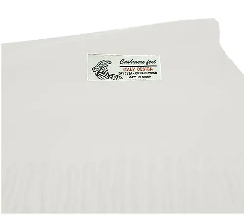 Glory Max Unisex Tek rangli qishki sharf CasModazoneere Yumshoq klassik 72