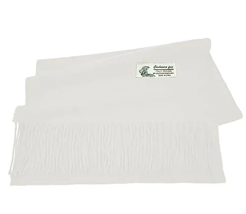 Glory Max Unisex Tek rangli qishki sharf CasModazoneere Yumshoq klassik 72