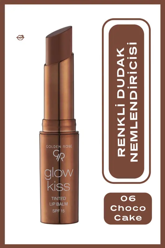 Glow Kiss Rangli Lab Balm No: 06 Choco Cake - 2
