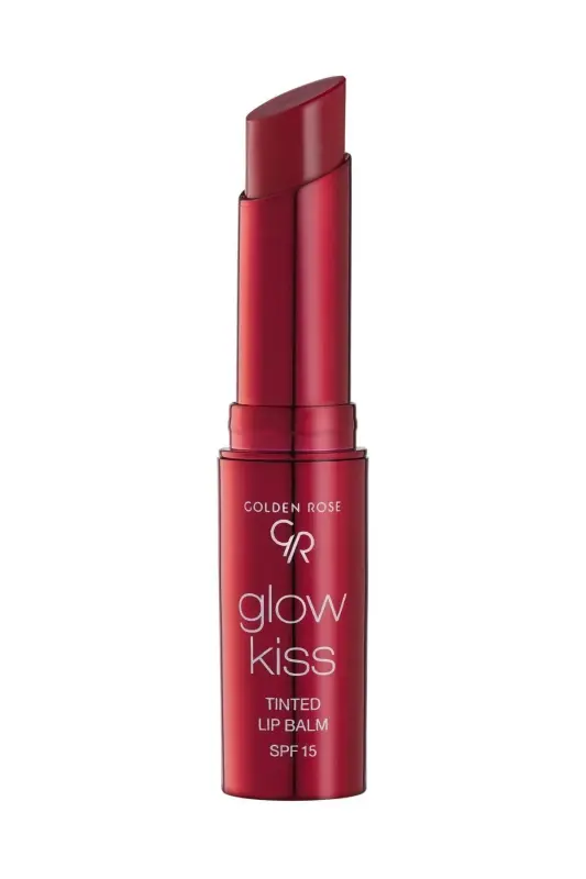 Glow Kiss Tinted Lip Balm SPF15 Shea & Hyaluronik Asitli Renkli Dudak Balmı -02 Strawberry 3 g-strawberry - 3