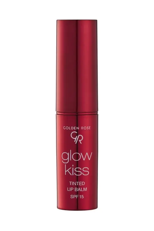 Glow Kiss Tinted Lip Balm SPF15 Shea & Hyaluronik Asitli Renkli Dudak Balmı -02 Strawberry 3 g-strawberry - 4