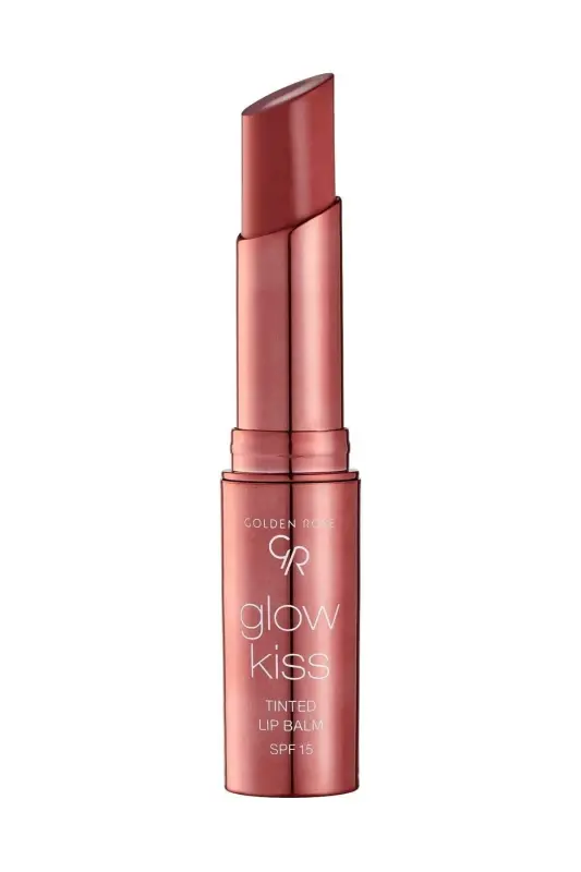 Glow Kiss Tinted Lip Balm SPF15 Shea & Hyaluronik Asitli Renkli Dudak Balmı -01 Vanılla 3 g - Pembe - 2
