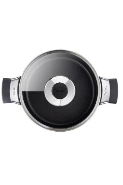 Глубокая кастрюля Talent 24 см + стеклянная крышка - TEFAL (1)