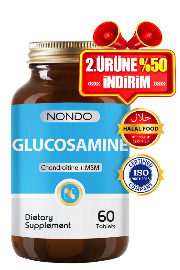 Glucosamine 60 Tablets (Glucosamine, MSM, Chondroitin) - 1