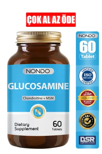 Glucosamine 60 Tablets (Glucosamine, MSM, Chondroitin) - 1