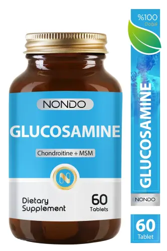 Glucosamine 60 Tablets (Glucosamine, MSM, Chondroitin) - NONDO (1)