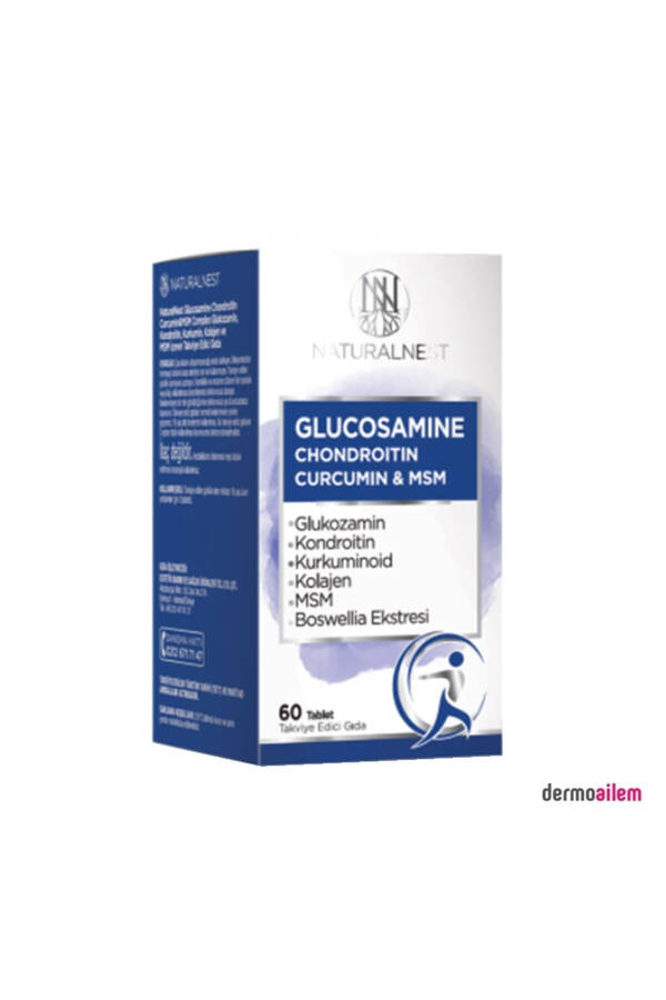 Glucosamine Chondroitin Curcumin & MSM 60 Tablet - 1