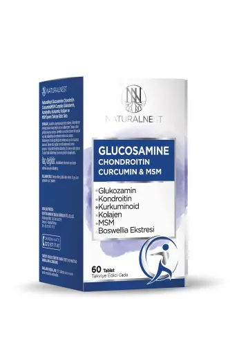 Glucosamine Chondroitin Curcumin & MSM 60 Tablets - 1