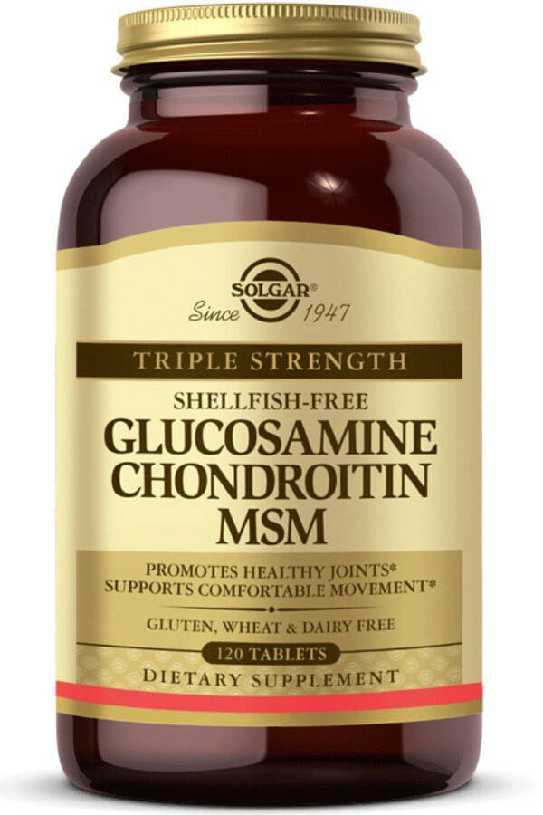 Glucosamine Chondroitin MSM 120 Tablets - 3