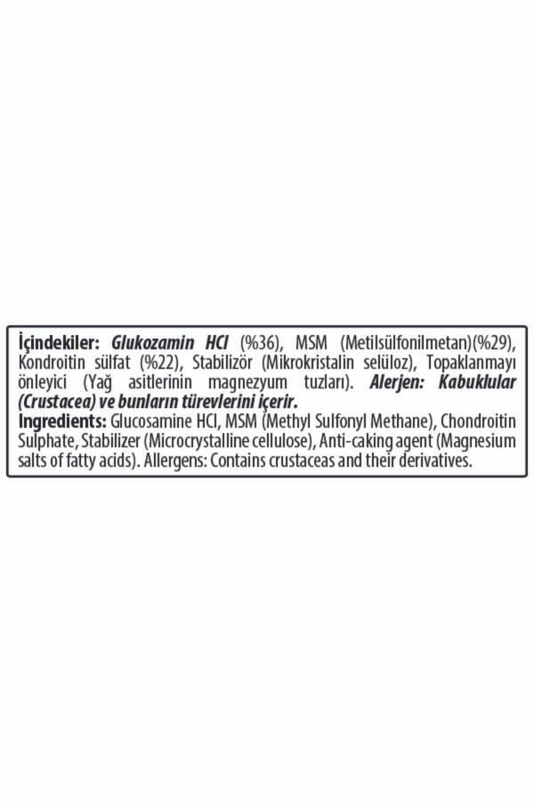 Glucosamine Chondroitin MSM, 200 Gr - 10