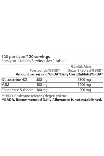 Glucosamine Chondroitin MSM, 200 Gr - 11