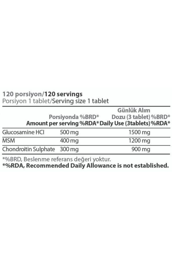 Glucosamine Chondroitin MSM, 200 Gr - 11