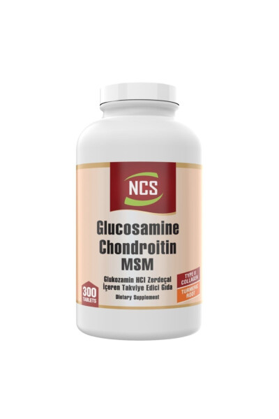 Glucosamine Chondroitin Msm 300 Tablet Collagen Glucosamine - 3