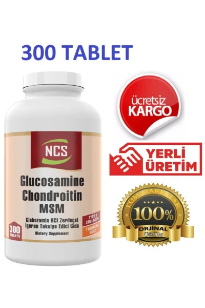 Glucosamine Chondroitin Msm 300 Tablet Collagen Glucosamine - NCS