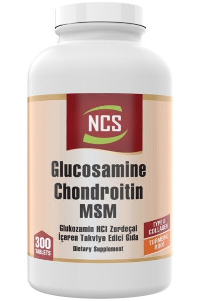 Glucosamine Chondroitin Msm 300 Tablet Collagen Glucosamine - 5